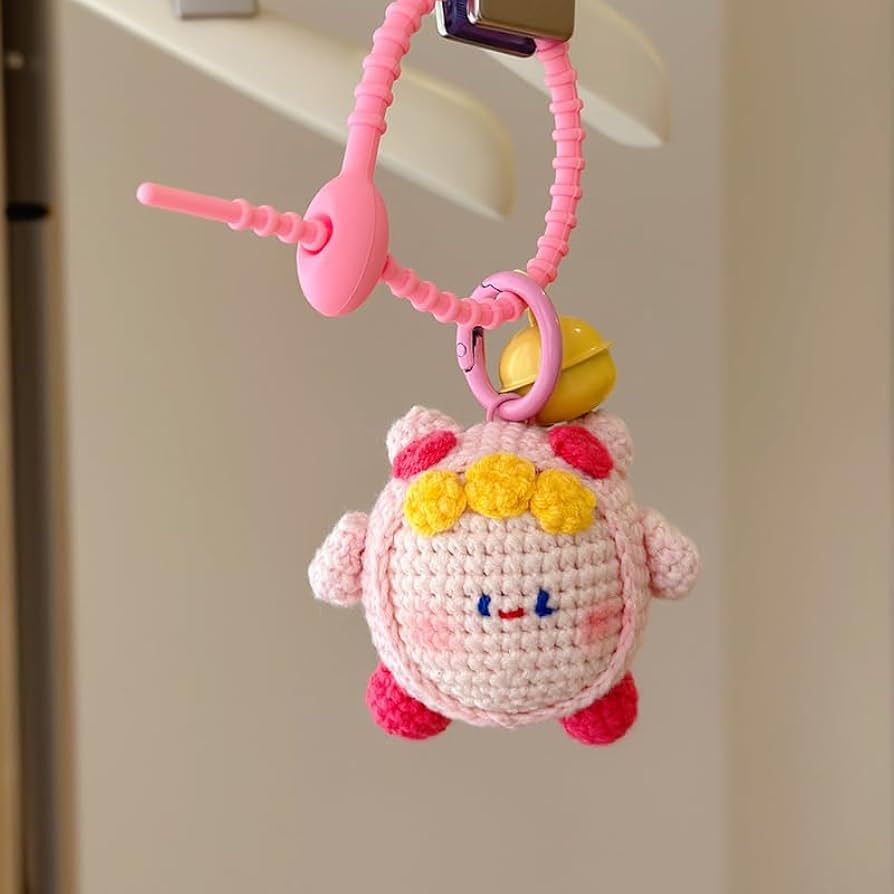 Amazon.co.jp: 純手編み毛糸フック編みぬいぐるみ星のカービィ